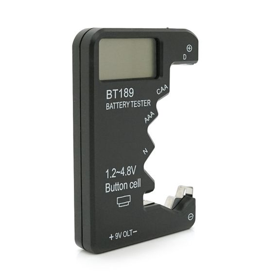 Тестер ємності LCD-BT189 цифровий для акумуляторних батарей AA/AAА/1, 5V/9V