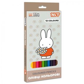 Набір кольорових олівців YES Miffy 290789 12 кольорів