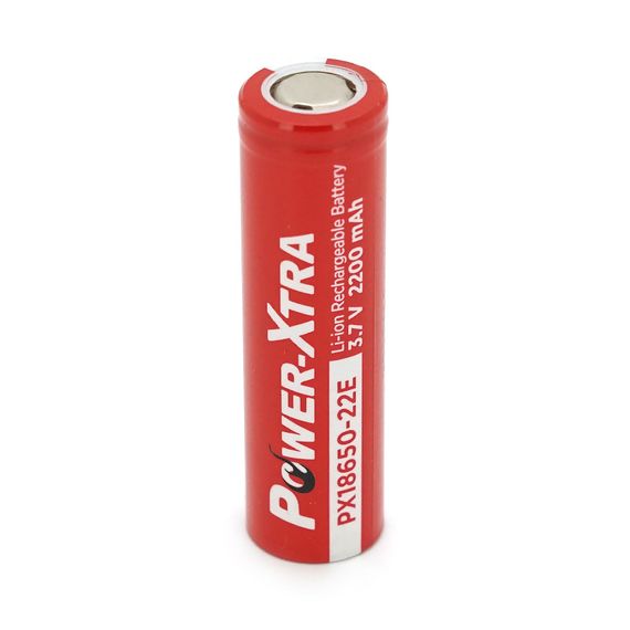 Акумулятор Li-ion Power-Xtra 18650 2200mAh 3.7V, Red