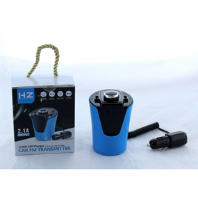 FM-модулятор трійник H26-BT Bluetooth | Автомобільний трансмітер з розгалужувачем прикурювача та USB для зарядки