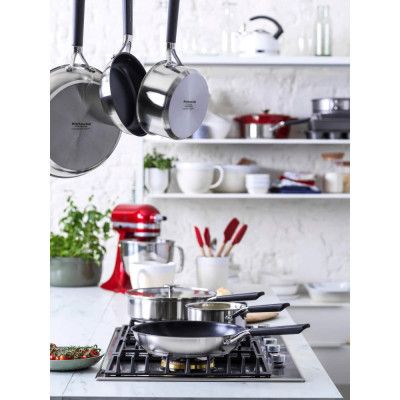 Сковорода KitchenAid CSS 24 см з керамічним покриттям (CC005701-001) | Зображення 3
