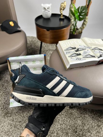 Мужские кроссовки ZX Street All Black White весна / літо / осінь A3687 42 26,5 | Зображення 1