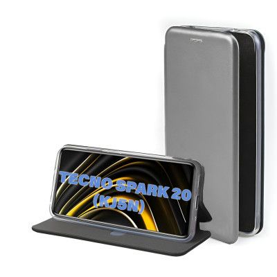 Чехол для мобильного телефона BeCover Exclusive Tecno Spark 20 (KJ5n) Gray (711243)