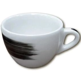 Чашка Ancap caffe latte 350 мл, серія Verona Millecolori Black (35139)