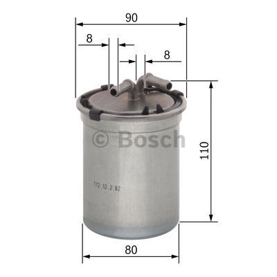 Фильтр топливный Bosch 0 450 906 500 | Зображення 4