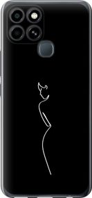 Чехол на Infinix Smart 6 Силуэт1 "4590u-2758-17620"