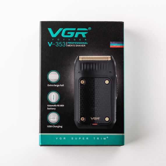 Електробритва-шейвер VGR V-353 бездротова, чорна | Зображення 9