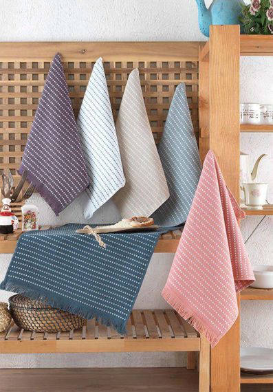 Набір кухонних рушників Saheser 40х60 см. Berlino 6 шт.