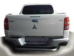 Задній захист AK007 (нерж) для Mitsubishi L200 2015-2024 рр