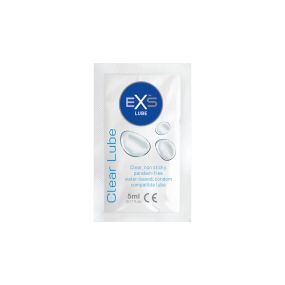 Лубрикант - EXS Clear Lube, 5 мл*100 шт. sexstyle