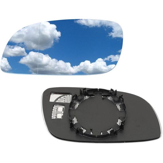 VW Touran (03-10) вставка вкладиш дзеркала лівого з підігрівом, Фольцваген Туран | Зображення 2