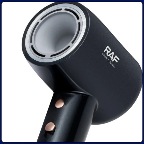 Фен для волосся з трьома температурними режимами та LED-дисплеєм RAF R.407 1600W | Зображення 6