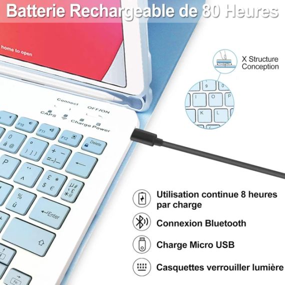 Чохол клавіатура для ipad air 11'' (2024) Ipad air4/5 10.9' | Зображення 4