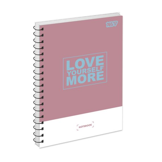 Зошит для записів А5 YES Love More 152430 80 аркушів