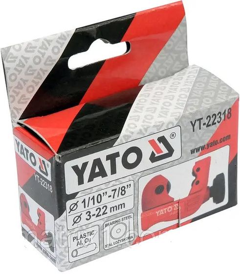 Труборіз міні 3-22 мм Польща YATO YT-22318 | Зображення 6