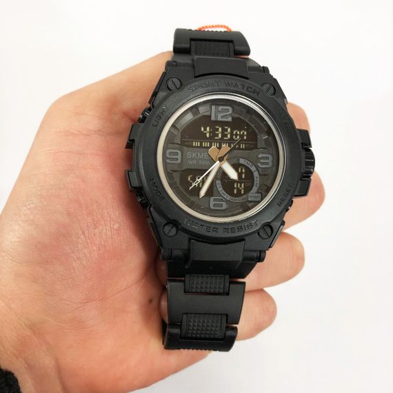 Спеціальні годинники для військових операцій SKMEI 1452BK BLACK, Рибальські годинники XZ-22 | Зображення 6