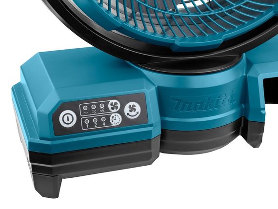 Вентилятор акумуляторний Makita DCF203Z (235 мм, 2-3.1 м/с, LXT, AC, без акумуляторів та зарядного пристрою) | Зображення 4