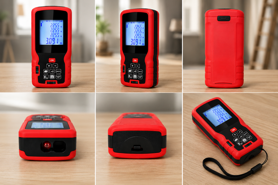 Дальномір лазерний (RL-41) 40м / Цифровий далекомір з LCD з підсвічуванням | Зображення 2
