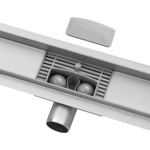 Линейный трап Kroner KRP Eifel F80 Fliese с сухим затвором (CV034174) | Зображення 2