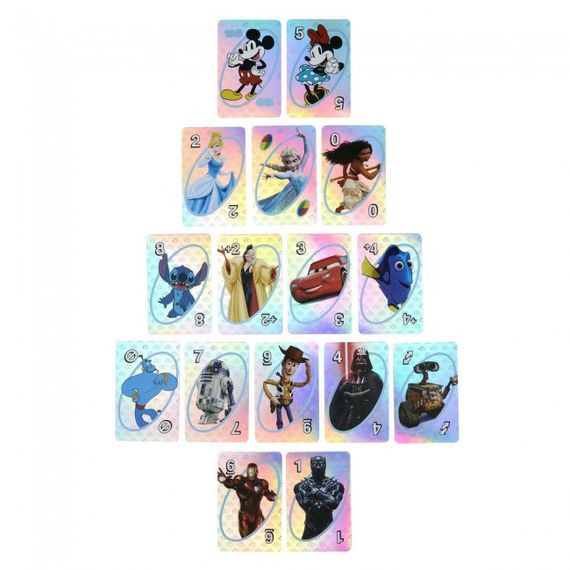 Настільна гра UNO Disney 100 (Уно: Дісней 100) | Зображення 1