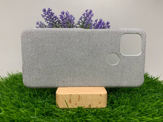 Чохол накладка Google Pixel 4A 5G тонкий тканина сірий