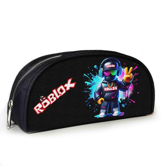 Пенал шкільний з принтом Roblox 23х10х8 см дитячий для дівчинки, хлопчика (3900)
