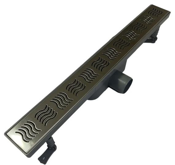 Душовий канал Maxiflow Classic Line 60 см решітка Хвиля 4012.0Y050K.060.1