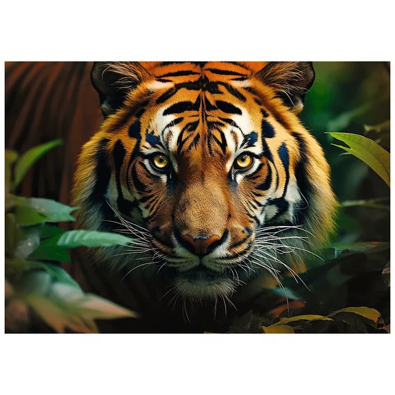 Пазл Trefl Дикий тигр 1000 елементів (5900511107982) | Зображення 2