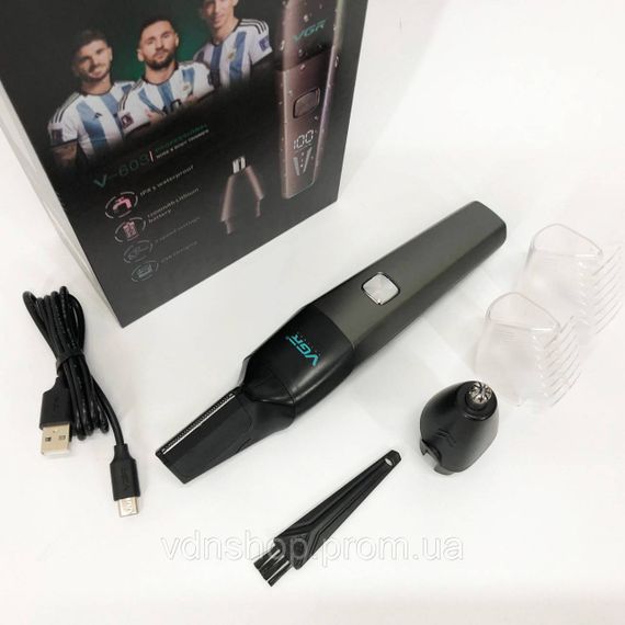 Тример для стрижки волосся у вухах VGR, вух, Тример для носа тример для бороди стрижки носа BY-76 | Зображення 9