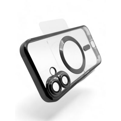 Чехол для мобильного телефона BeCover TPU Chrome Case (MagSafe) для Apple iPhone 16 Plus Black (712075) | Зображення 2