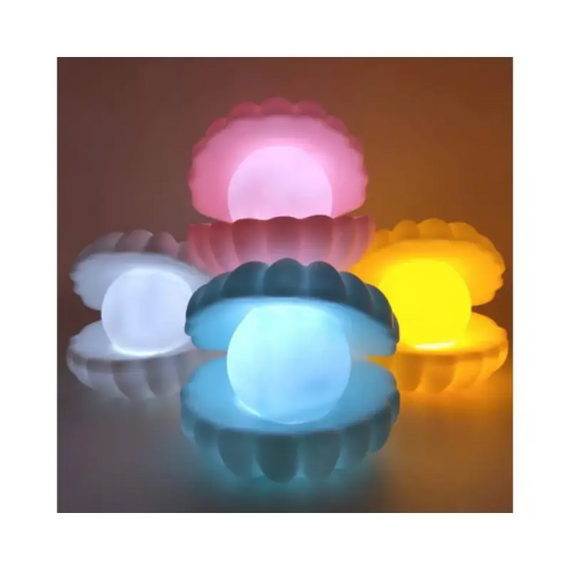 Декоративний світильник-мушля з перлиною Perl Light, на батарейках | Зображення 4