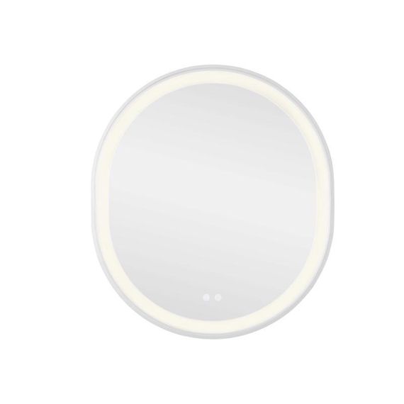 Дзеркало Qtap Gemini 800х700 з LED-підсвічуванням Touch, з антизапотіванням, з димером, рег. темп. кольору (3000-6500K) | Зображення 3