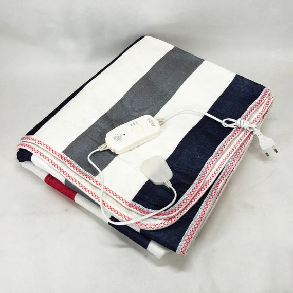 Електропростирадло односпальне 70х150 см тепле електро простирадло ковдра з підігрівом смужка ZE-70 | Зображення 1