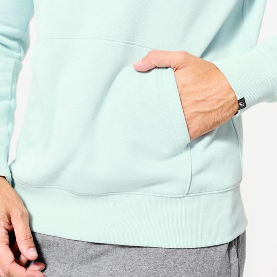 Світшот чоловічий з капюшоном зелений - XL. | Зображення 5