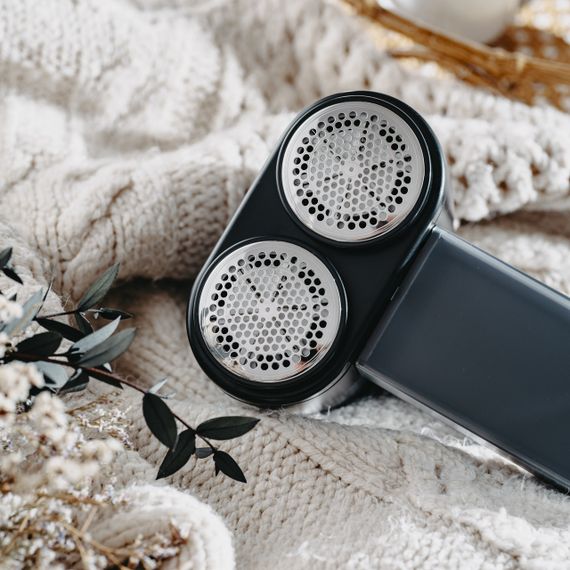 Машинка для видалення катишків Adler AD 9622 чорна акумуляторна з LCD дисплеєм, подвійна головка | Зображення 8