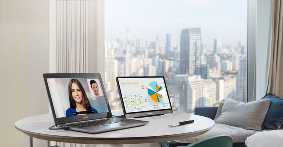 Монитор портативный Asus 14&quot; ZenScreen MB14AC USB-C 90LM0631-B01170 | Зображення 2