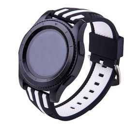 Силіконовий ремінець Primo Dart для годинника Samsung Gear S3 Classic SM-R770 / Frontier RM-760 - Black&White
