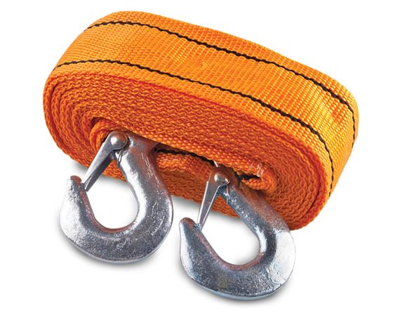 Трос буксирувальний LAVITA 3 т 4,5 м з гаками жовтий (LA 139345)