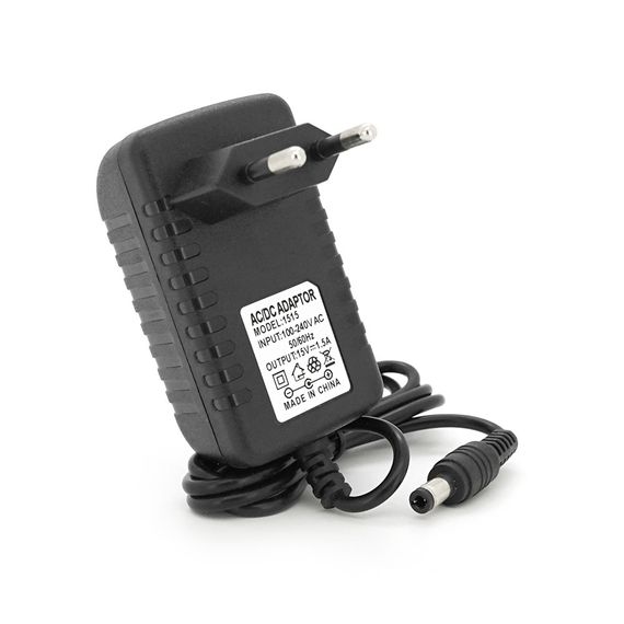 Імпульсний блок живлення YM-1515 15V 1.5А штекер 5.5 / 2.5 довжина 0,9 м