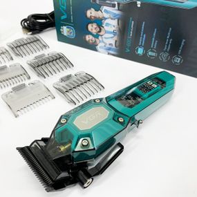 Домашняя машинка аккумуляторная для стрижки волос, Триммер для стрижки волос мощный KT-11