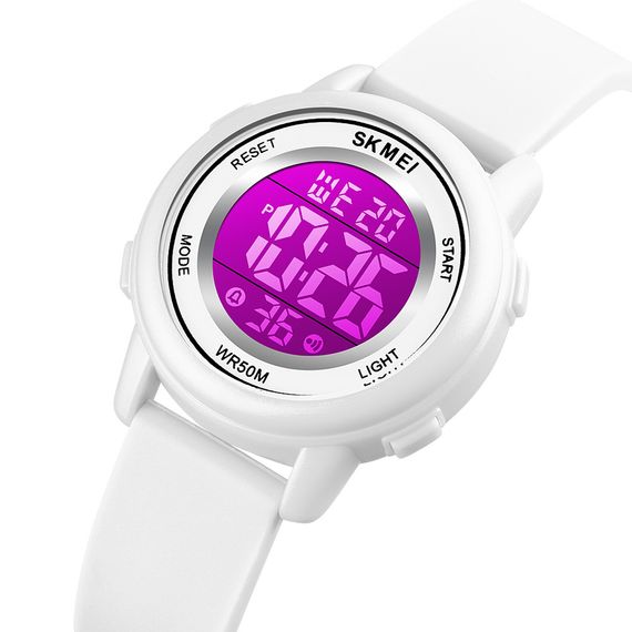 Дитячий годинник Skmei 1721WT White | Зображення 3