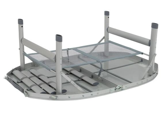 Стіл Bo-Camp Premium Oval 100x70 см Grey (1404424) (DAS303284) | Зображення 3