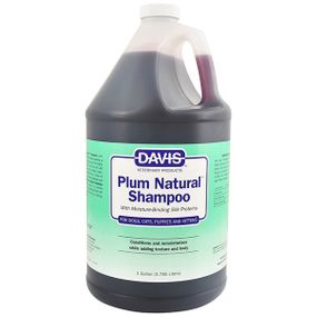 Davis Plum Natural шампунь с протеинами шелка для собак и кошек, 3.79 л