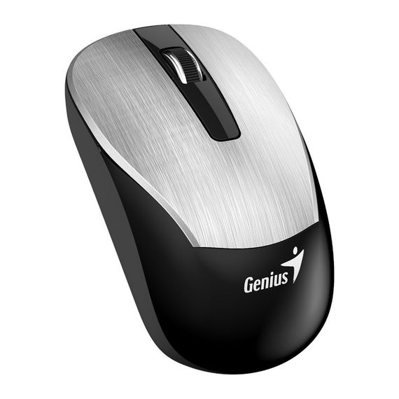 Мишка Genius ECO-8015 Wireless Silver (31030011411) | Зображення 1