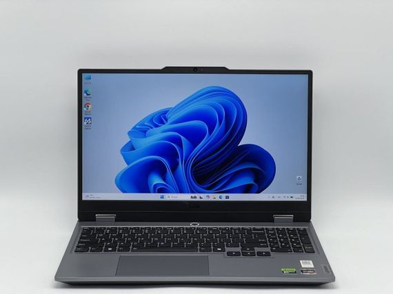 Игровой ноутбук Lenovo LOQ 15ARP9 / 15.6" (1920x1080) IPS / AMD Ryzen 7 7435HS (8 (16) ядер по 3.1 - 4.5 GHz) / 16 GB DDR5 / 1024 GB SSD / nVidia GeForce RTX 4060, 8 GB GDDR6, 128-bit / WebCam б/у + Подарок Беспроводная мышь HOCO GM28 | Зображення 2
