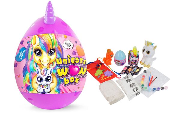 Набір для творчості UWB-01-01U "Unicorn WOW Box" великий DANKO | Зображення 1