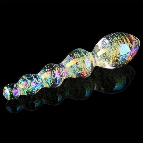 Скляний фалоімітатор DILDO GLOW-IN-THE-DARK TWILIGHT GLEAM GLASS Sex Aura | Зображення 5