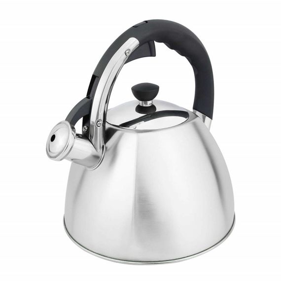 Чайник 2 л Con Brio CB-413 из нержавеющей стали со свистком для всех типов плит