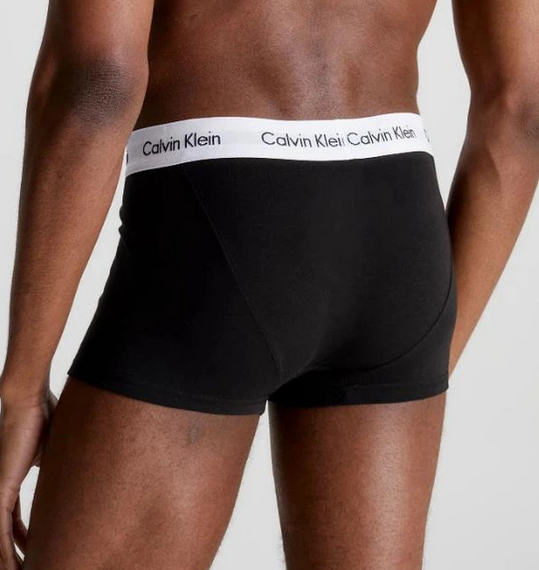 Набір чоловічих трусів боксерів Calvin Klein men boxer 3 шт в наборі M | Зображення 3