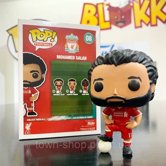 Игровая фигурка Funko POP! cерии Футбол:Ливерпуль - Мохамед Салах | Зображення 1